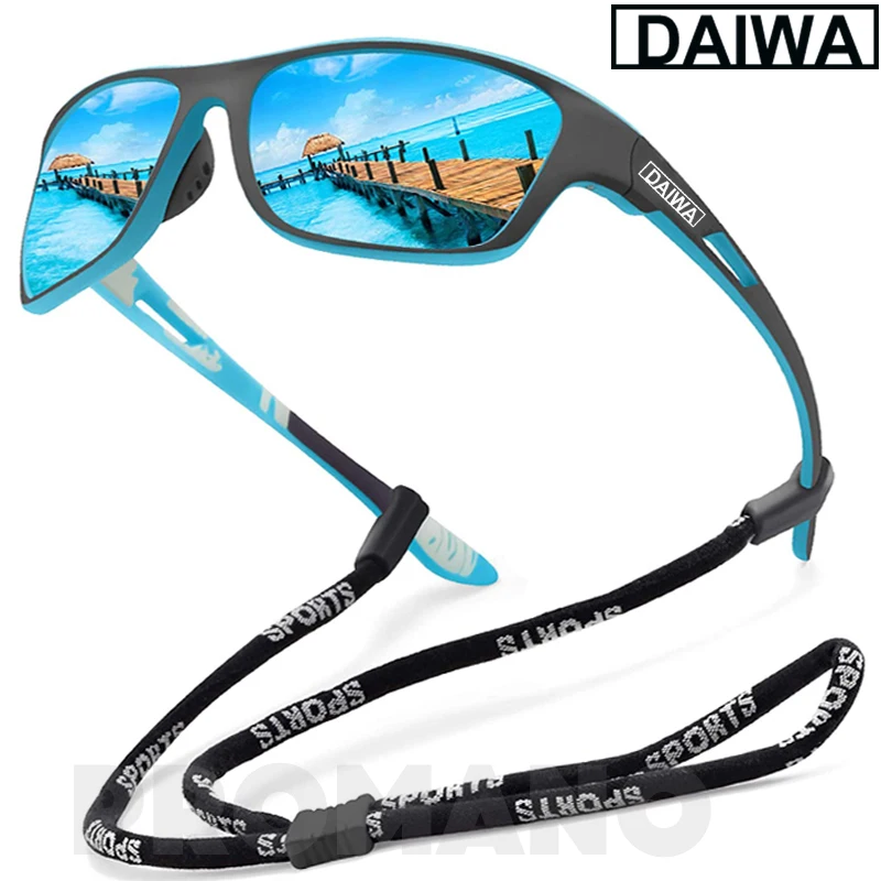 Dalwa Polarized Fishing Sunglasses Men's Driving Shades Male Sun Glasses Hiking Fishing Classic Sun Glasses UV400 Eyewear 2