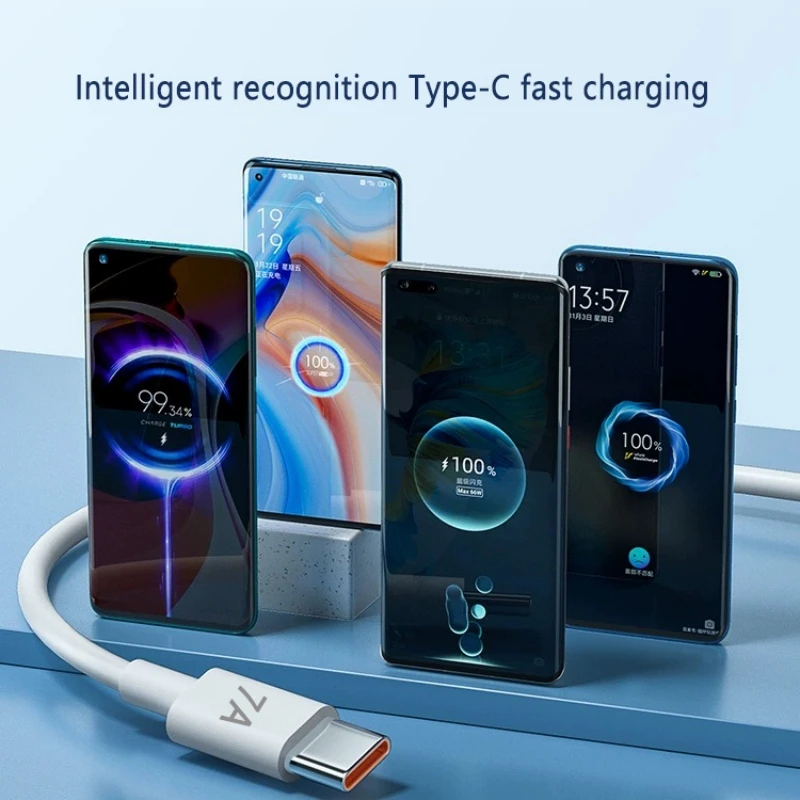 3Pcs PD 100W 10A Type C Cables USB C To USB Type Quick Charging For Samsung Huawei Data Cord For iPhone 15 Plus Pro Max TypeC