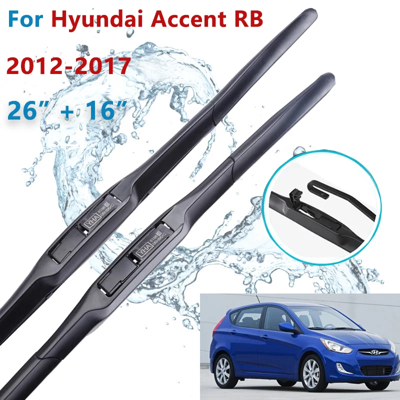 WiperFrontWiperBladesForHyundaiAccentRB20122013201420152016