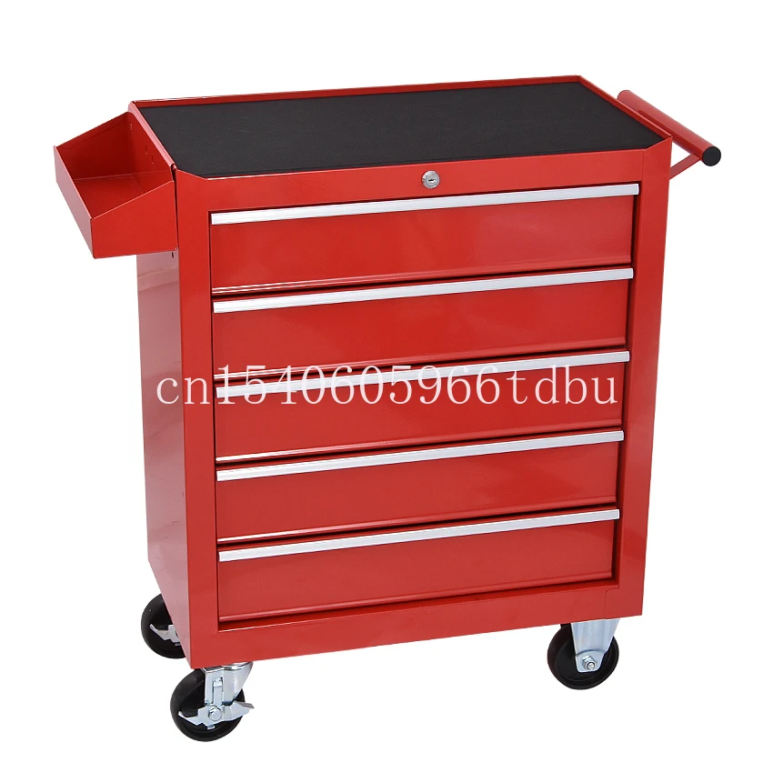 

Hardware Mobile Multi-Functional Auto Car Repair Maintenance Toolkit Cabinet DA-25 5 Drawer Storage Tool Box Trolley Workshop