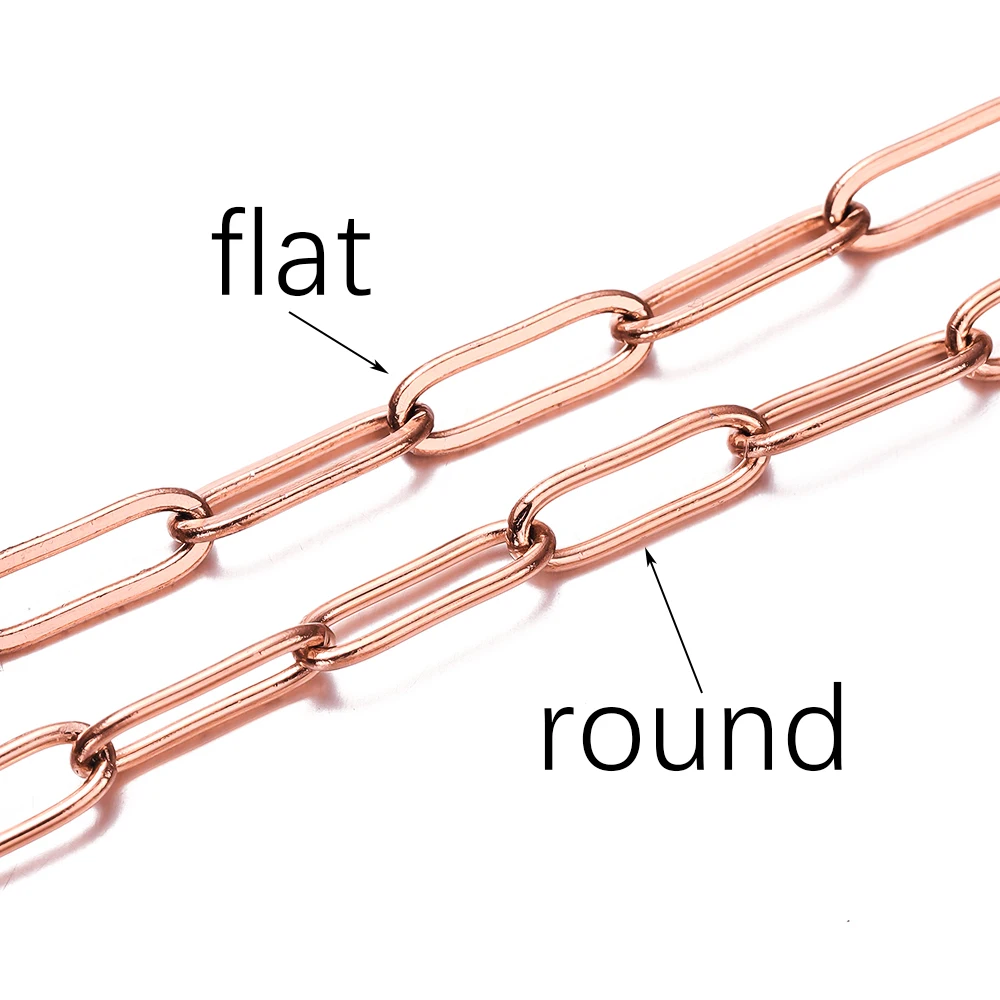 Premium Gold Stainless Steel Chain - Durable 3/4mm Cable