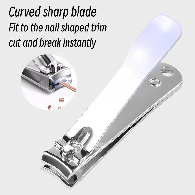 12/16Pcs Household Multi-Functional Stainless Steel Ear Spoon Nail Clippers Pedicure Nail Scissors Tool Set With Folding Bag Man 4