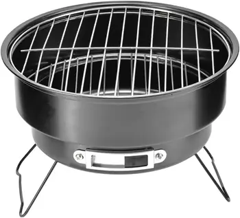 Portable Round Barbecue Grill 1