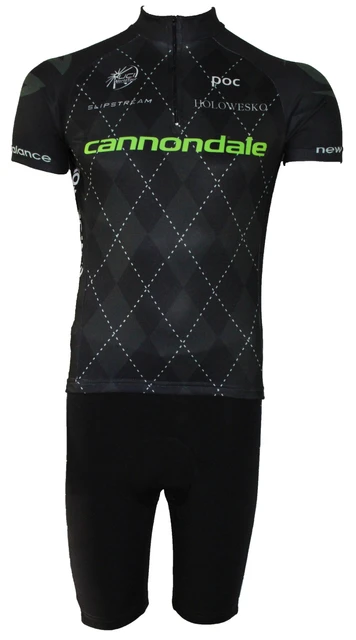 negativo Presunción munición Conjunto Ciclismo Bermuda And Camisa Pro Tour Cannondale Black - Cycling  Sets - AliExpress