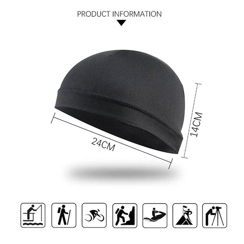 Cycling Caps Quick Dry Anti-UV Helmet Inner Hat Motorcycle Mountain Bike Road Bicycle Breathable Outdoor Riding Unisex