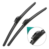 Silicone & rubber  Front Wiper Blades Set For Toyota Camry XV20 CSX CSI 1997 - 2003 Windshield Windscreen Window Brush 21"+19" 2