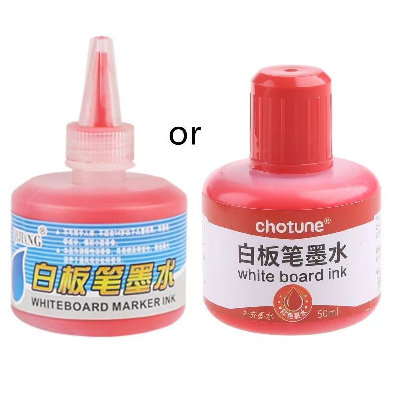 Alcohol Marker Ink Refill 1 Bottle 50ml Refill Ink for Whiteboard Marker Pen