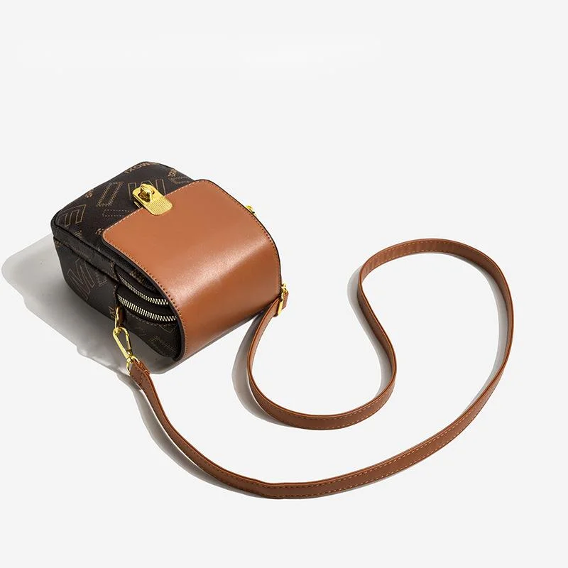 Borsa a tracolla per donna 2023 Nuova borsa a tracolla multifunzionale con lettere stampate sul mercato Borsa per cellulare classica e alla moda_voghion.com