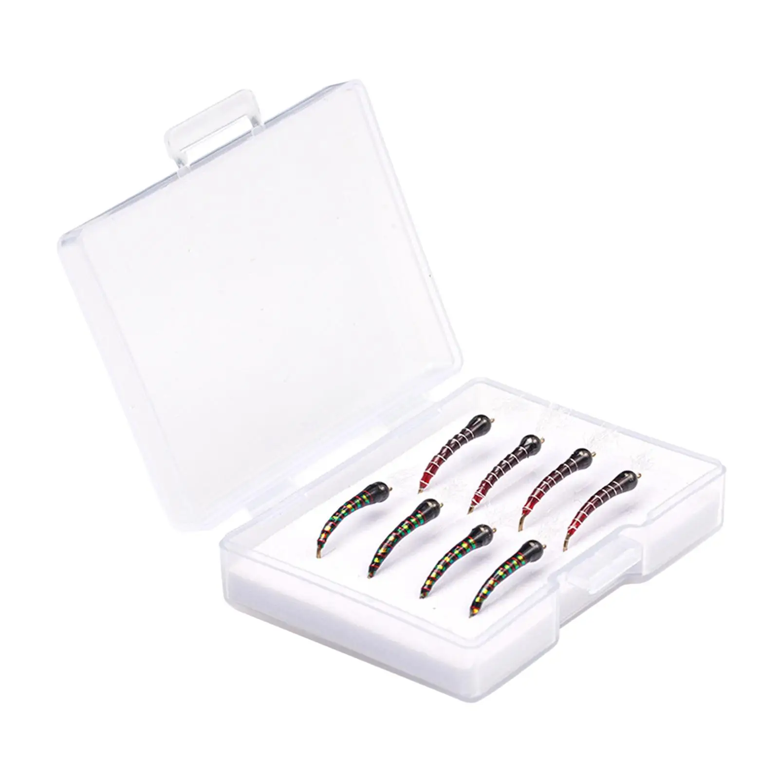 

8x рыболовные приманки, крючки Kit Men реалистичные искусственные