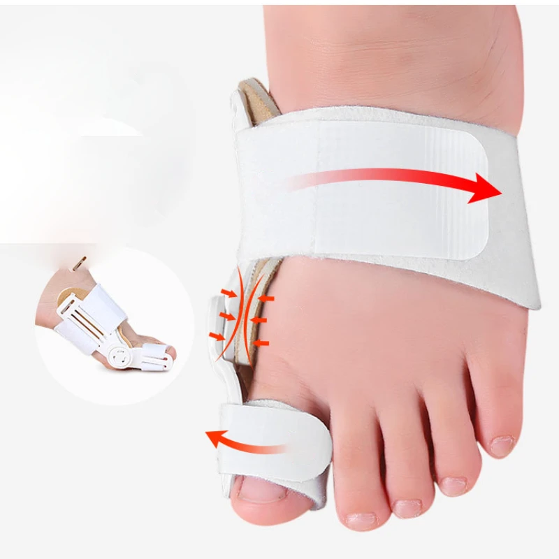 Hallux Valgus Orthopedic Bone Big Toe Separator Finger Pedicure Foot Care Tool 1Pcs