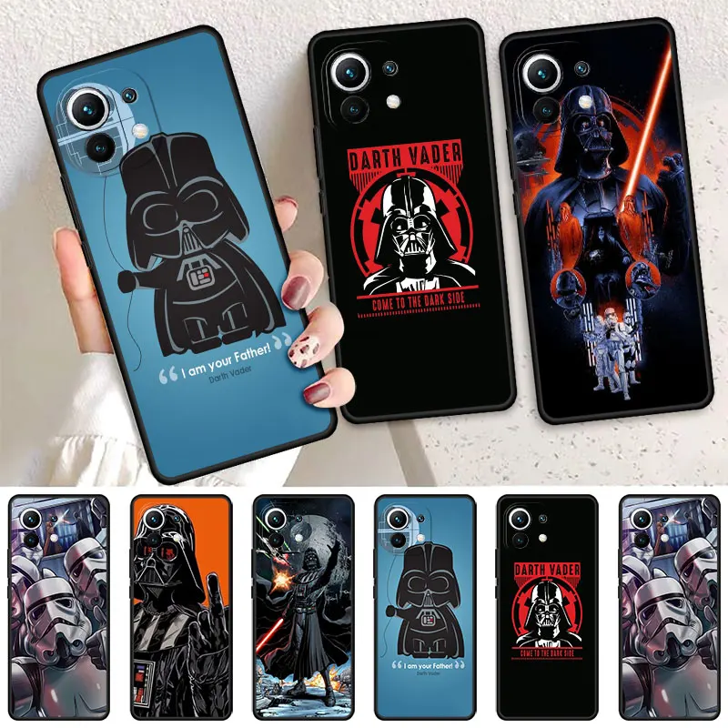 Custodia Per Xiaomi Poco X3 Nfc Mi 11 Lite 11T 10T Pro 5G 12 X4 X5 Note 10 13 10T 9T F1 Cover Morbida Shell Wars Darth Vader Yoda