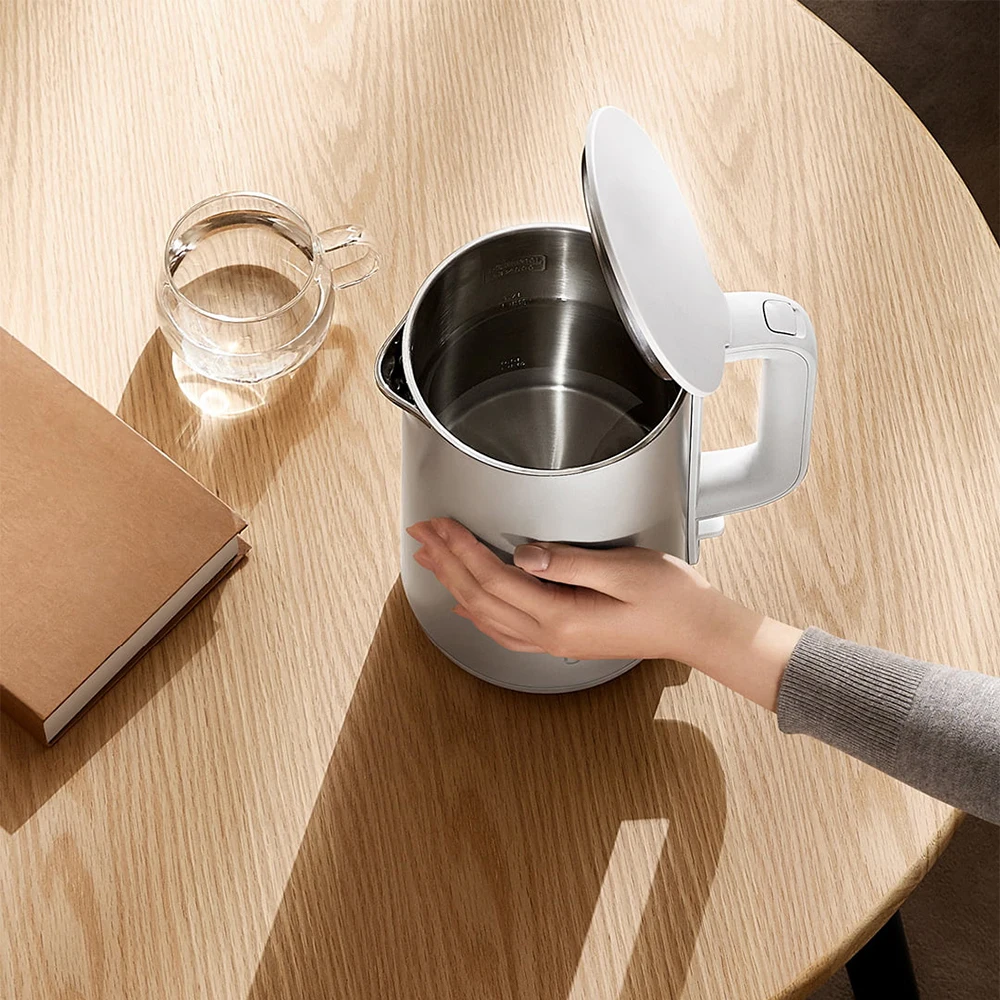 غلاية كهربائية XIAOMI MIJIA S1، بقوة 1800 واط، تتم...