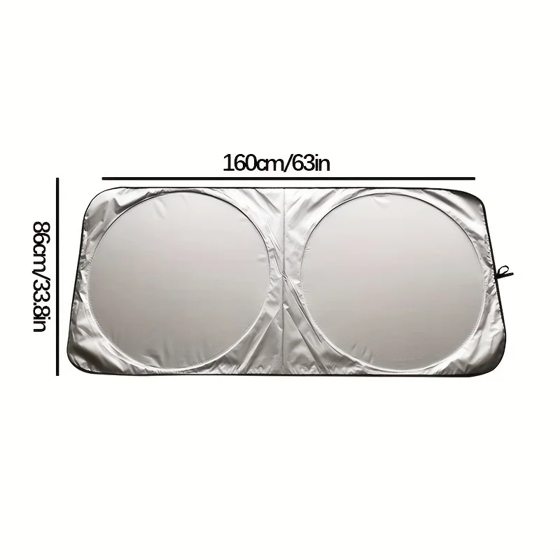 6-Pack Windshield Sunshades – UV & Heat Insulation Protection Against Sunlight for Cars