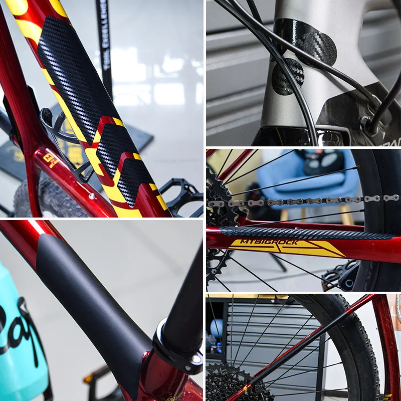 Durable Anti-Scratch Bicycle Frame Protective Film - Rhino Skin Sticker