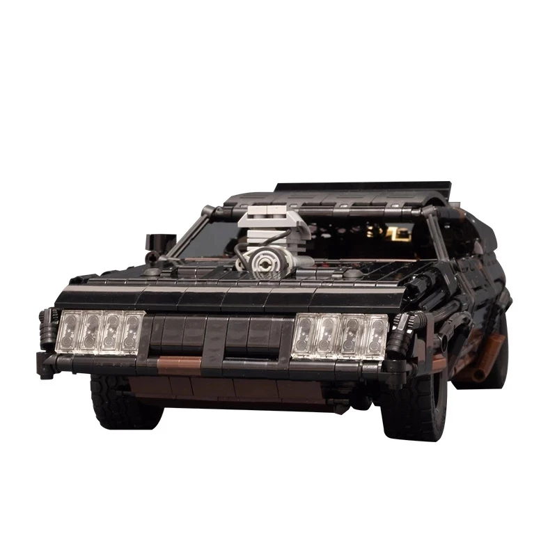 Movie Mad-Max Technical Car RC Black Interceptor Muscle Supercar