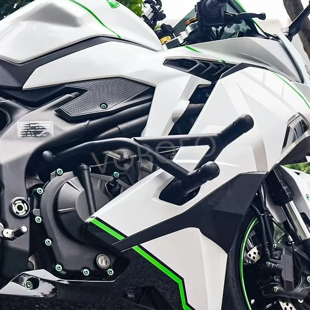 가와사키 닌자 ZX-4R ZX-4RR 오토바이 엔진 가드 하이웨이 크래시 바 범퍼 낙상 방지 보호대 개조 액세서리