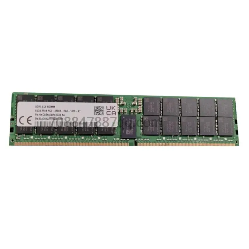 

original 100% authentique 64G 2RX4 DDR5 4800 ECC REG RDIMM HMCG94MEBRA123N