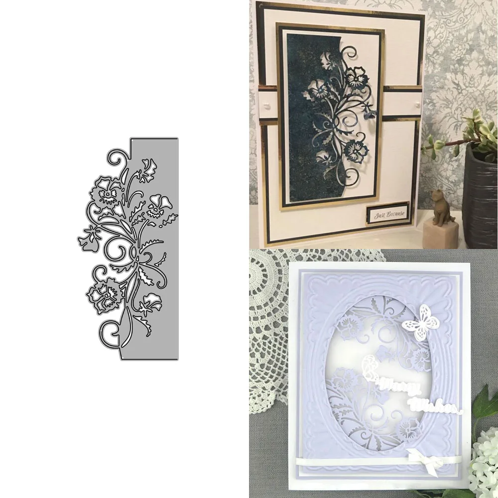 장식 테두리 컬렉션 금속 커팅 다이, DIY 스크랩북 사진 앨범, 장식 엠보싱 종이 카드 다이