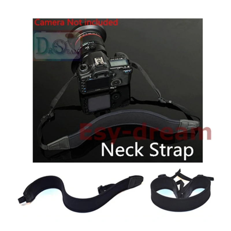 Camera Skid Proof Adjustable Neoprene Neck Shoulder Strap For DSLR SLR Camera Sling Belt 5d0c87545babc66d25aa663b