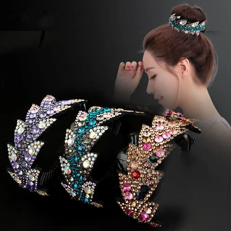 

Hot Selling Meatball Hair Accessories Flower Bud Head Ponytail Buckle Twist Clip Plate Hairpin New Headdress Plate Hairpin