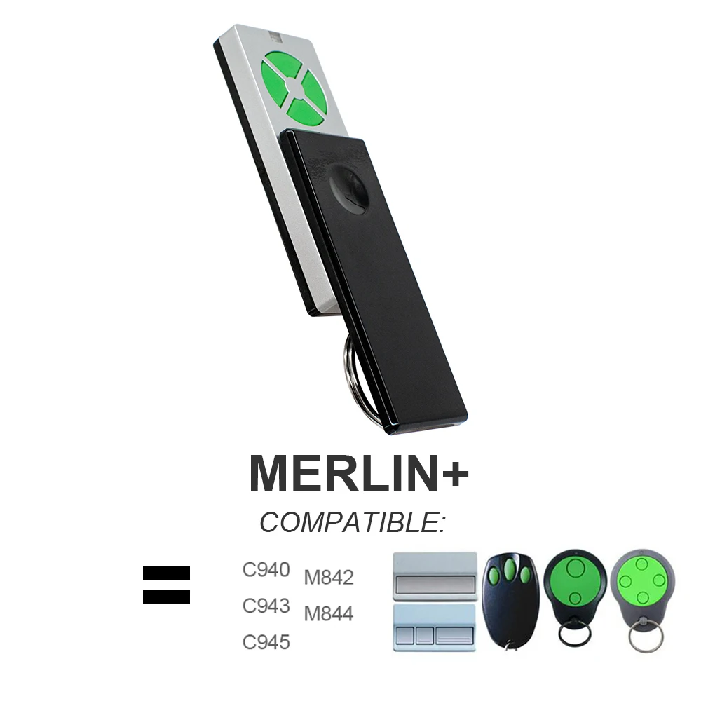 Universal Remote Control for Garage Doors - Multi-Frequency