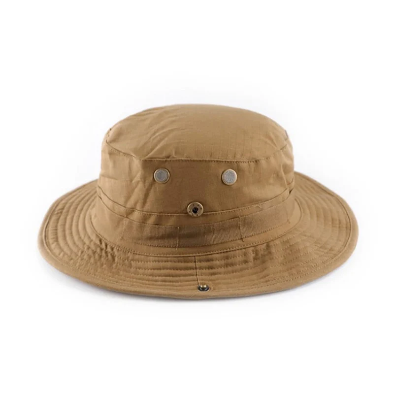 Chapeau seau d'extérieur, Boonie de Camouflage, chapeau de pêcheur épais, Airsoft, chasse, randonnée, escalade, Camping, AF056