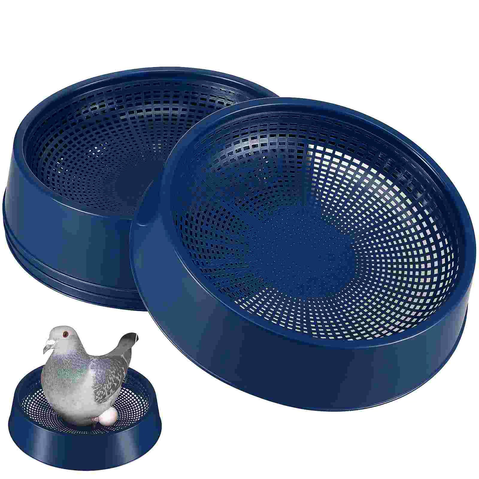 

4 Pcs Pigeon Supplies Quails Hatching Bowl Bird Nests Small Bird-hatching Basins Coop