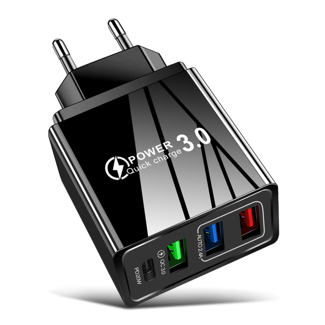 20W Fast Charge Adapter USB Type C Quick Charger For Apple iPhone 13 12 11 Pro Max Mini Xiaomi Samsung Huawei iPhone Charger