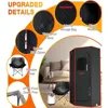 Portable Sauna Box for Home, Steam Sauna Box, 35" x 18" x 25", 71" Full Body Personal Sauna Room with 1200W 3L Steamer, Foldable 5