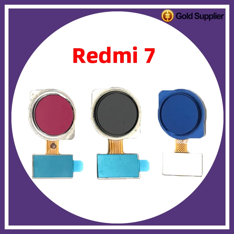 

Original For Xiaomi Redmi 7 Fingerprint Sensor Scanner Touch ID Connect Motherboard home button Flex Cable
