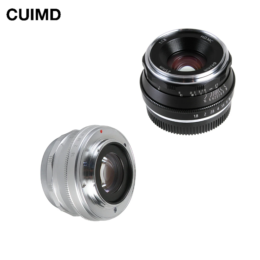 25Mm F1.8 Obiektyw Ręczne Ustawianie Ostrości Fundusz Powierniczy Dla Fujifilm Fuji X-Do Montażu Na Xh1 X-A12 3 5 Xa10 Xa20 Xe3 Xe2S Xt10 Xt20 Xt2 X-P