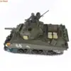 2.4G HENG LONG 1/16 7.0 Upgraded M4A3 Sherman RTR RC Tank 3898 Metal Tracks TH17671-SMT4 6