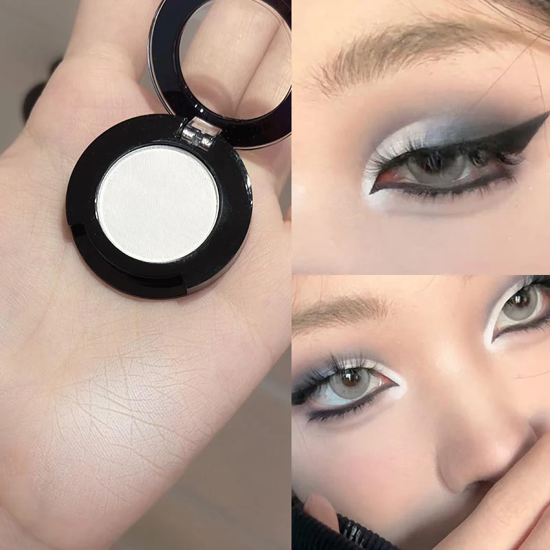 Klein Blue & Gothic Red Smoked Eyeshadow Palette with Silkworm White Liner