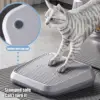 Litter Box Step Cat Litter Catcher Ramp Box Double Layer Elevated Tray With Filter Function Non-Slip Trapper Easy Cleaning tool 2