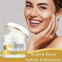 Crème pour le visage à l'acide kojique, unifie le teint, élimine les taches brunes et la terneur - Non grasse, convient aux hommes et aux femmes - Crème éclaircissante et hydratante, pour une utilisation de jour et de nuit - 60g 4