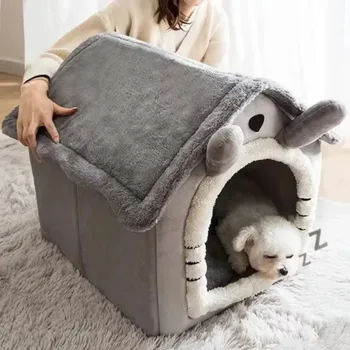 1pcs Cats and Dogs House House Small Dog Four Seasons General Can Be Dismantled and Washed Dog House Pet Supplies - Image 3