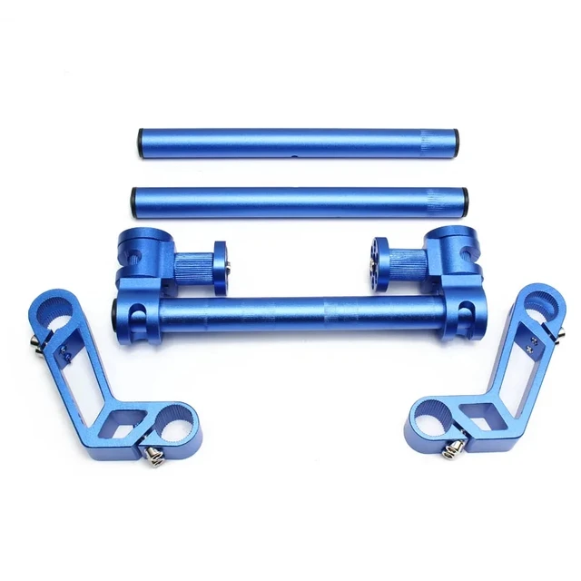 Motorcycle 7/8" 22mm CNC Handlebar Removable Adjustable Steering Handle Bar System 125cc Pit Bike Dirt Bike Motocross Scooter