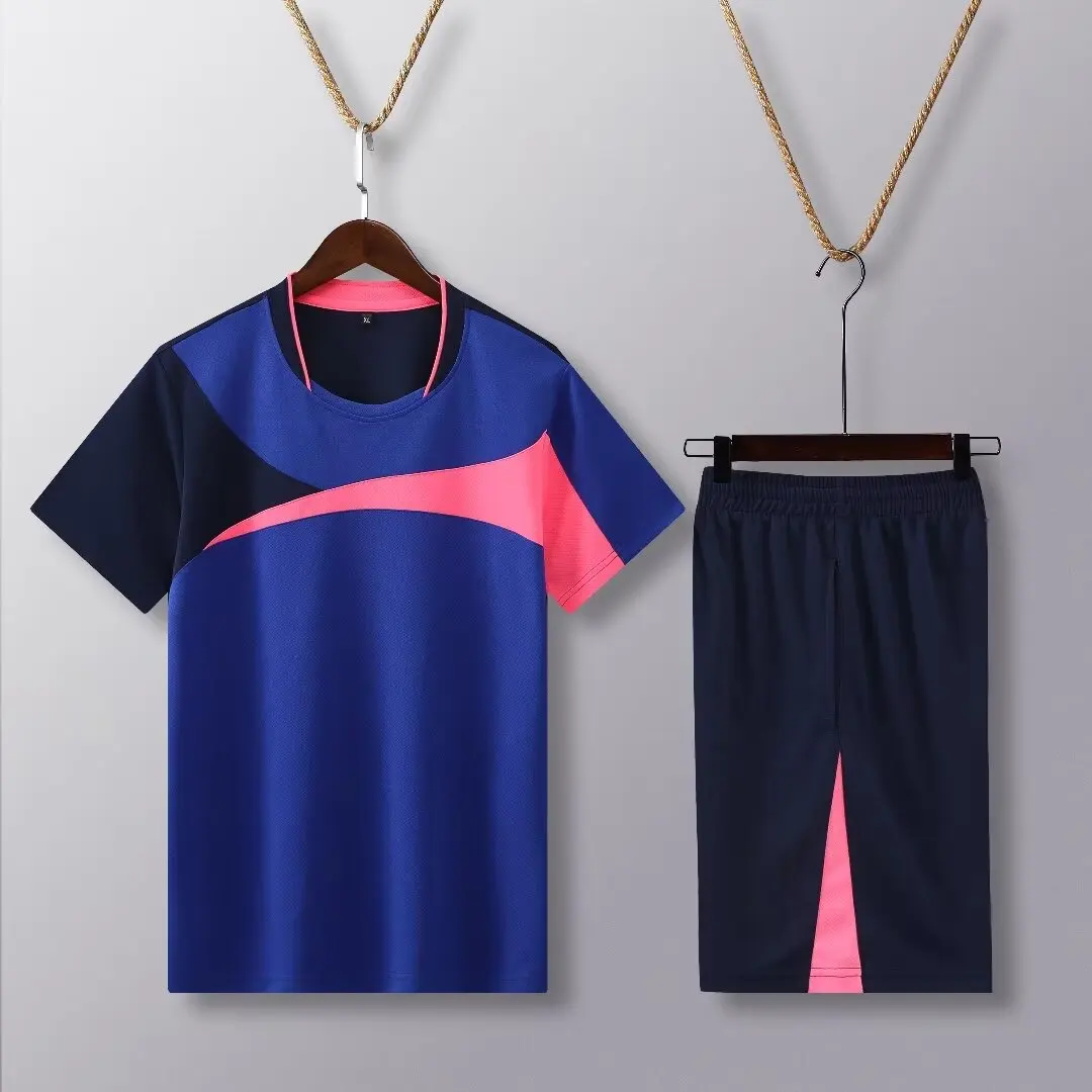 College Volleyball Uniforms Mens Shirt Sleeveless T Shirts Women Badminton Shirts Table Tennis Set Team Running Fitness Sets