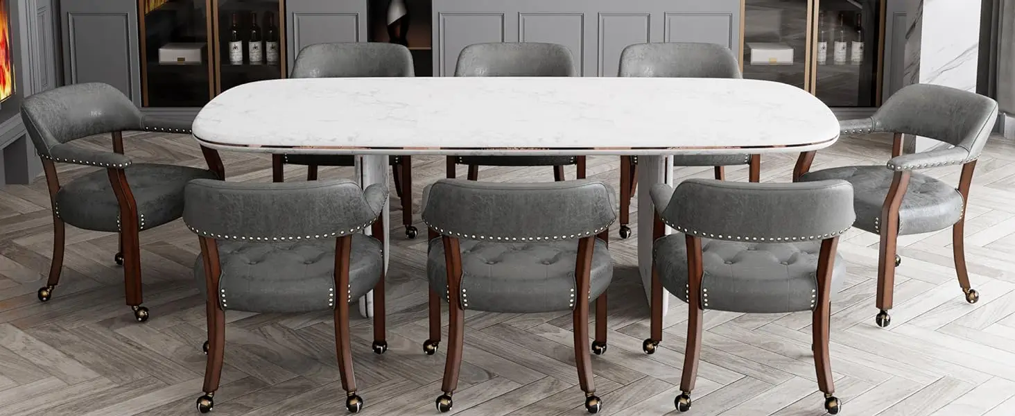 dining chair with casters