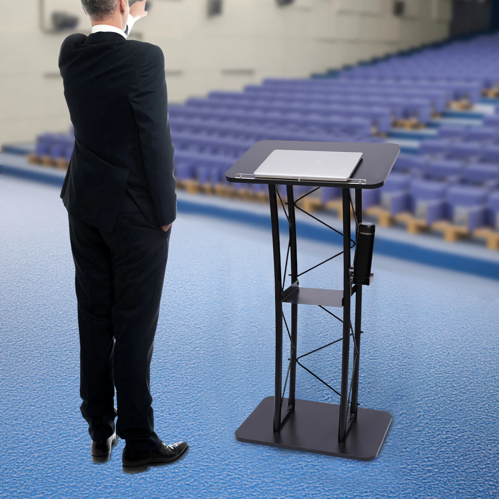 Curved Podium Suitable for Schools Conference Rooms Stages Churches Classrooms and Various Other Places Indoor Furniture 4