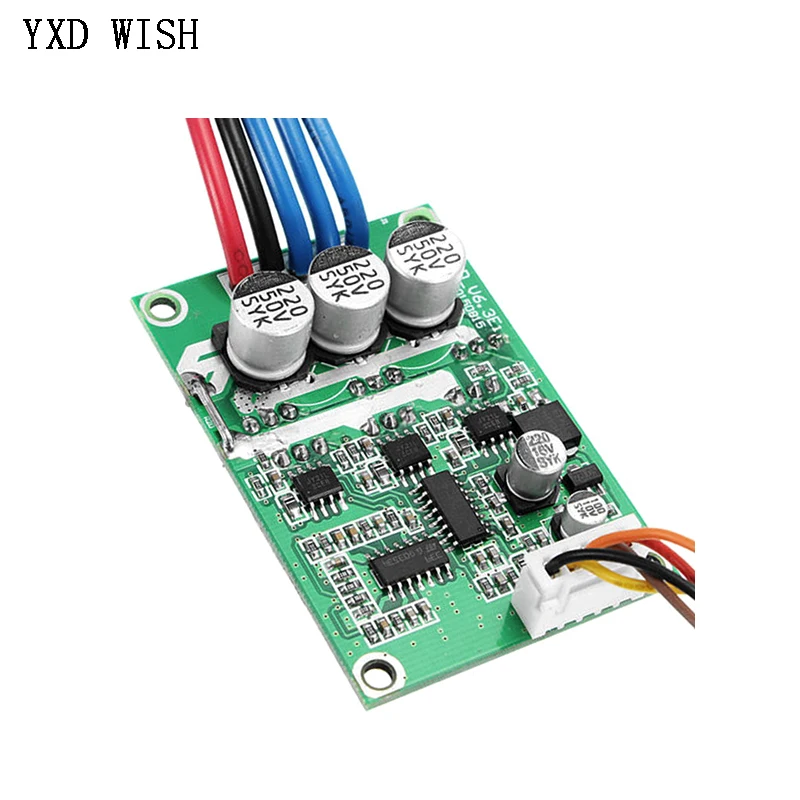 DC 12V 36V Brushless Motor Controller 500W High Power Motor Controller Driver Board Assembled No