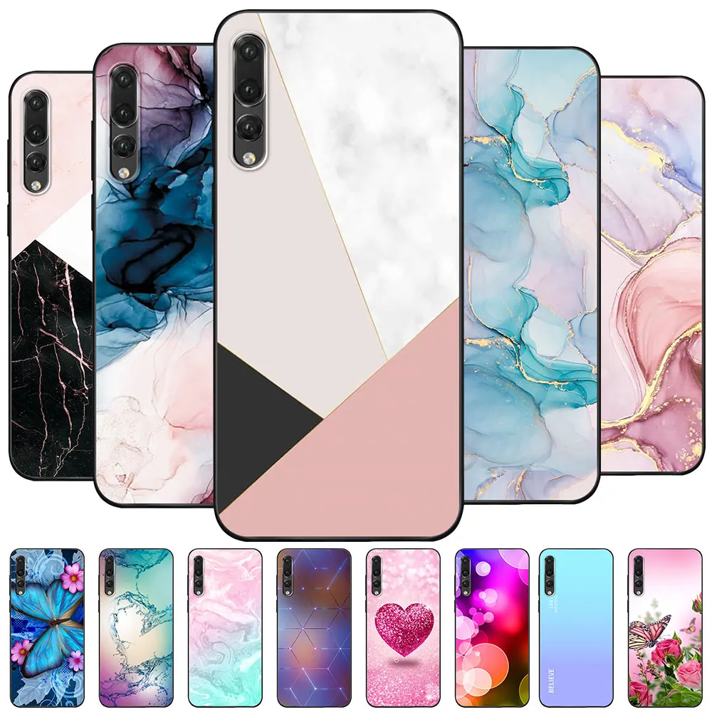 Per Huawei P20 Pro Custodia P30 Tpu Custodia Morbida In Silicone Moda Per Huaweip30 Pro P20Pro Clt-L29C Colori Cover Coque Funda Para