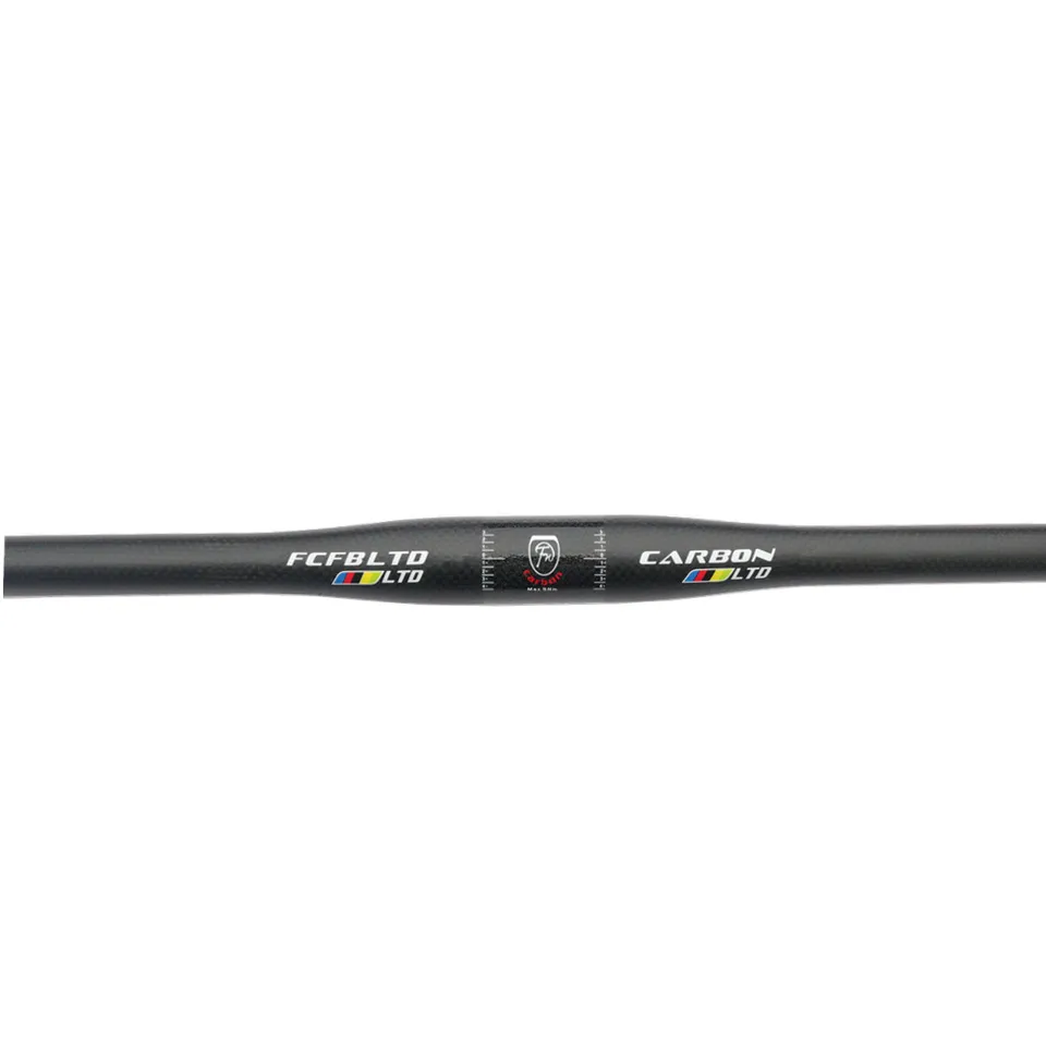 Guidon Carbone VTT/Route Plat Ou Montant - 31,8mm - Tailles 580 à 720mm (CBR58)