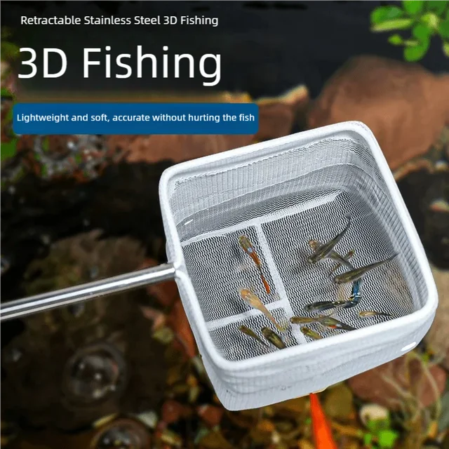 Aquarium Cleaning Tools Small Fish And Shrimp Net Tank Fishing Net Lightweight Aquarium Fish Net for Pet Fish Care Aquarium Cleaning Tools Small Fish And Shrimp Net Tank Fishing Net Lightweight Aquarium Fish Net for Pet Fish Care