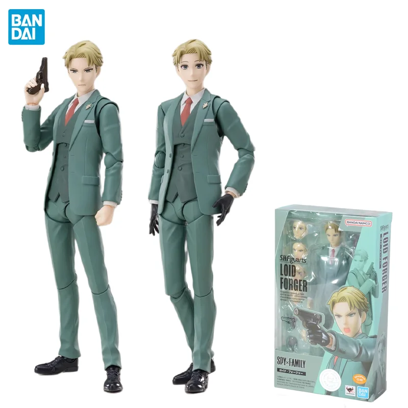 

Original Genuine S.H.Figuarts SHF SPY×FAMILY Loid Forger Bandai Anime Model Toys Action Figure Gifts Collectible Ornaments Boys