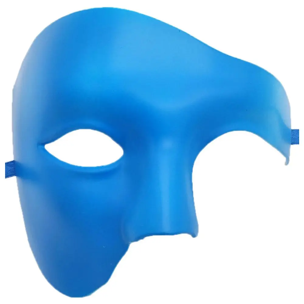 1PC Creative Phantom Masquerade Plastic Half Face Mask for Men Women Carnival Party Costume Props masquerade mask,half face mask