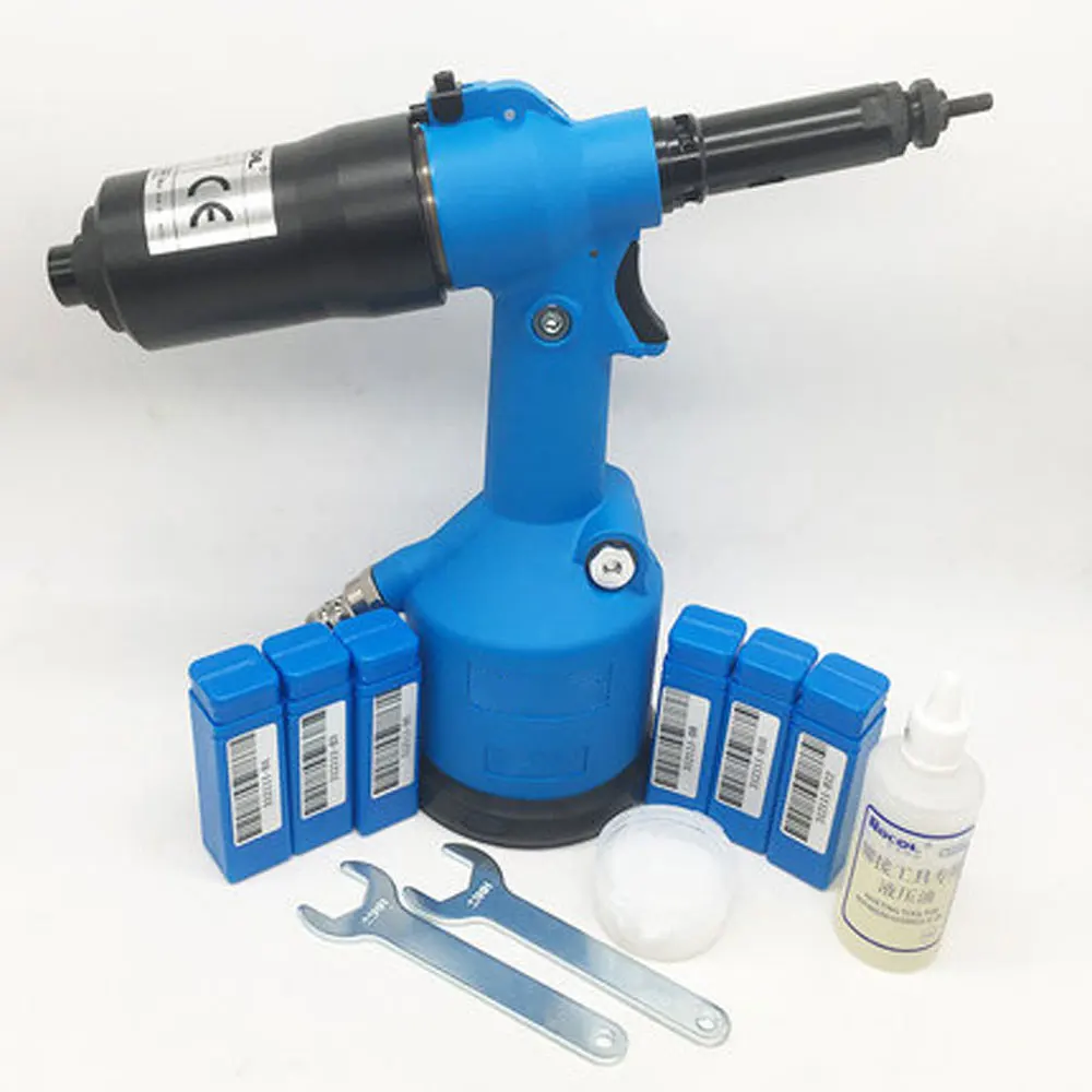 Industrial Pneumatic Riveter Automatic Rivet Nut Gun Tool Setting Kit Riveting Metric M3 M4 M5 M6 M8 M10 M12 2 50pcs din557 304 a2 70 stainless steel metric and us threaded square nut m3 m4 m5 m6 m8 m10 m12 foursquare quadrate gb39