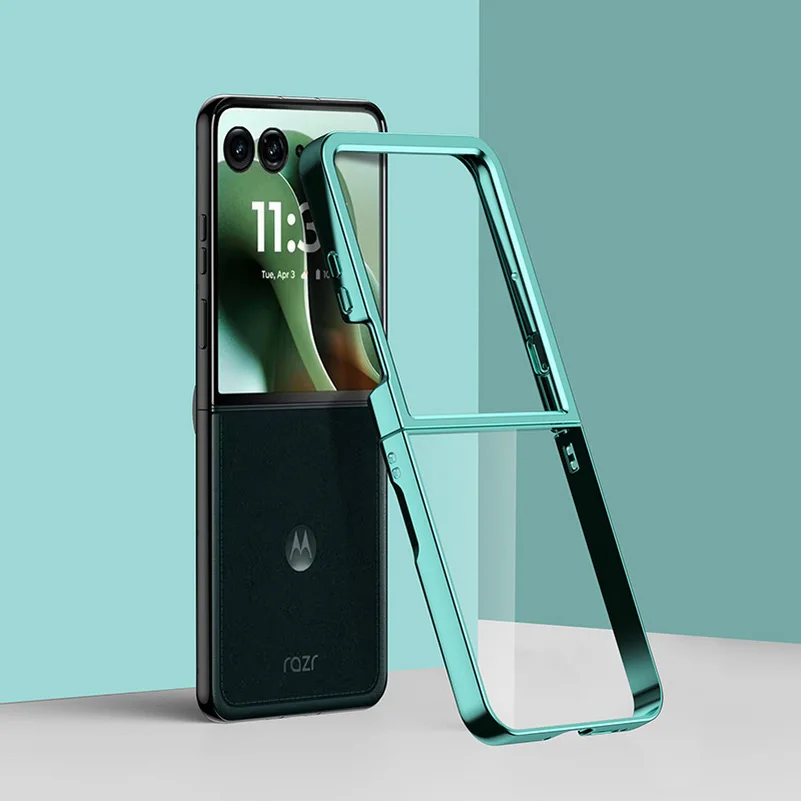 Slim Transparent Electroplated Protective Phone Case - Ultra Thin and Soft Design