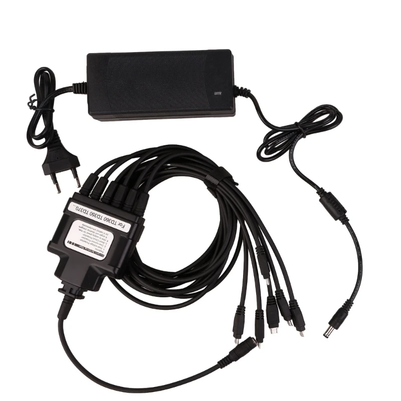 Dropship Type-C Charging Cable 6-Way Power Supply for Hytera BD350 BD300 TD350