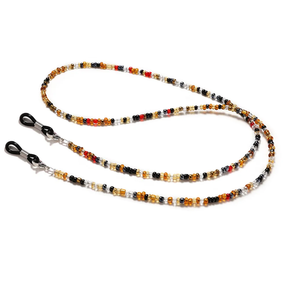 Kristall Brillen Kette für Damen Elegant Sonnenbrille Lanyard Halter Lesebrillen Strap Masken Kette Halsband Hängen am Hals Schmuck 5